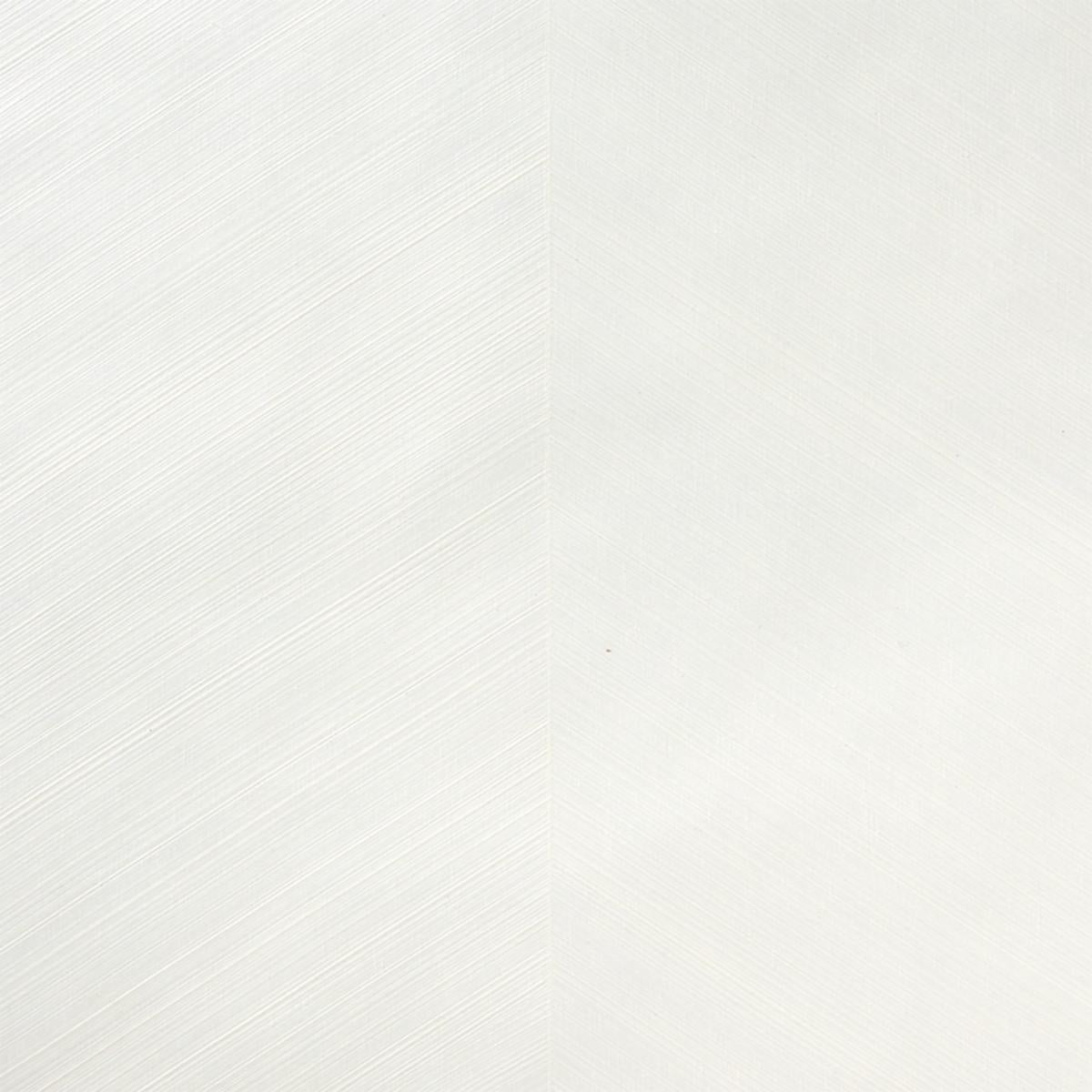 SCHUMACHER COMBED CHEVRON IVORY WALLCOVERING | Atlanta Fabrics