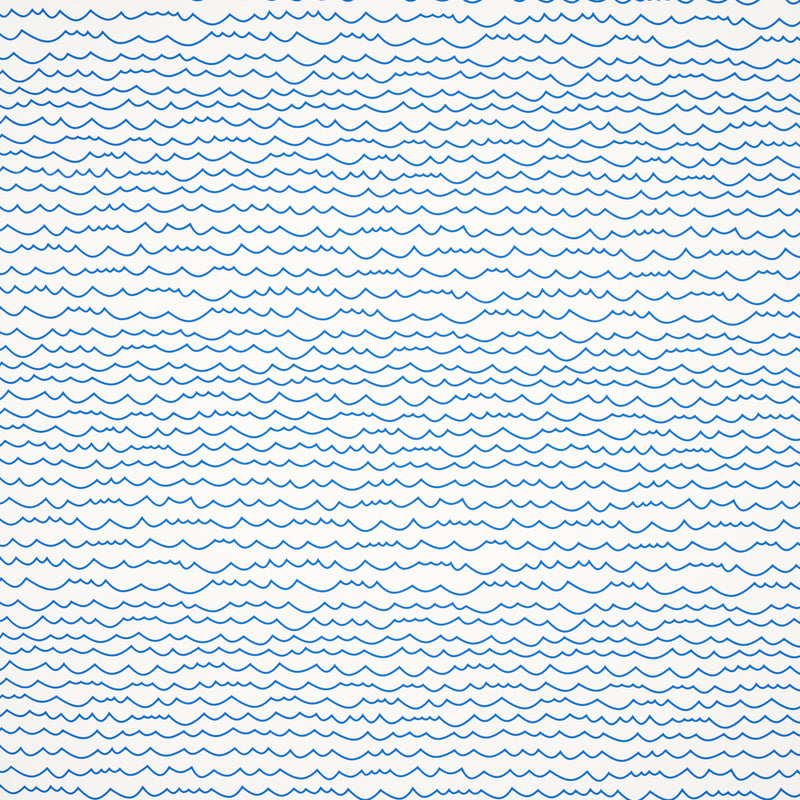 Schumacher WAVES BLUE  | Atlanta Fabrics