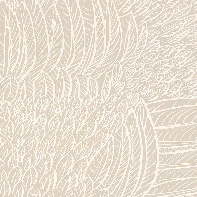 Schumacher FEATHERFEST NATURAL  | Atlanta Fabrics