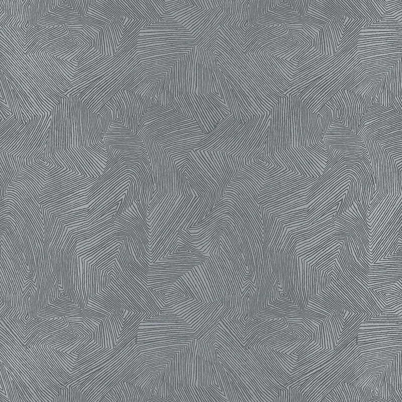 Schumacher LABYRINTH METALLIC MERCURY  | Atlanta Fabrics