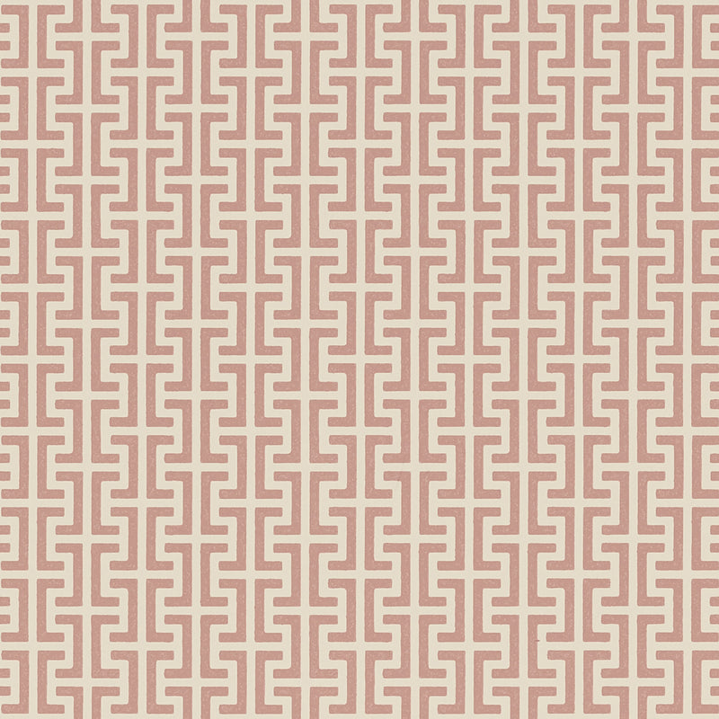 Schumacher TEMPLE PINK  | Atlanta Fabrics