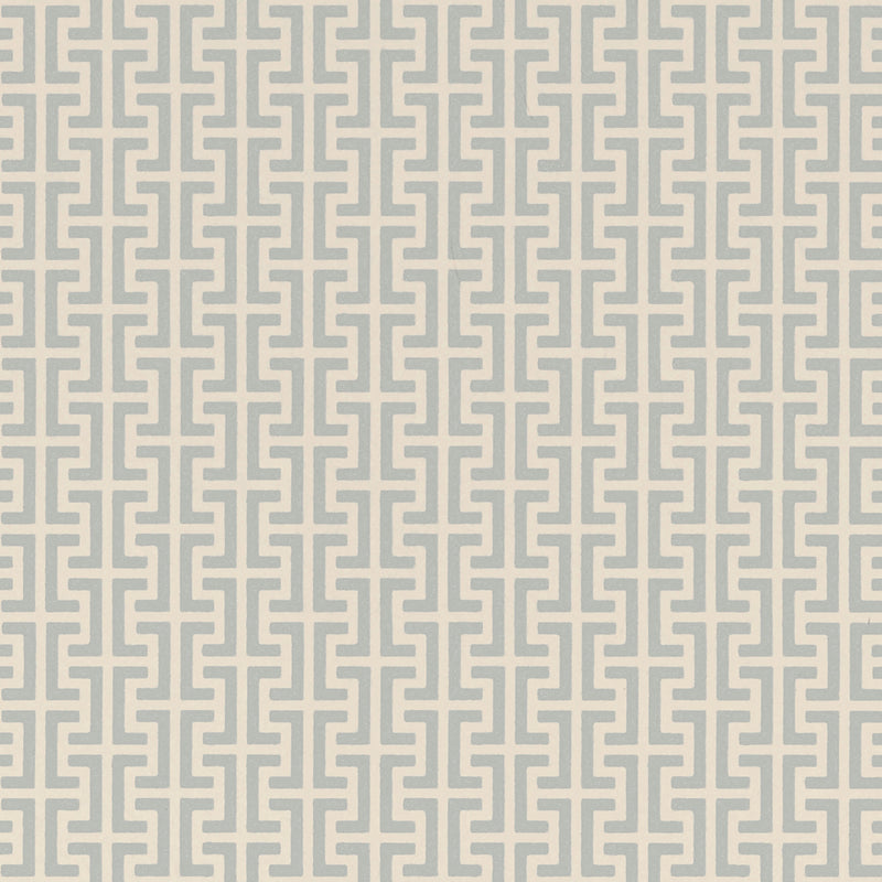Schumacher TEMPLE ORPINGTON BLUE  | Atlanta Fabrics