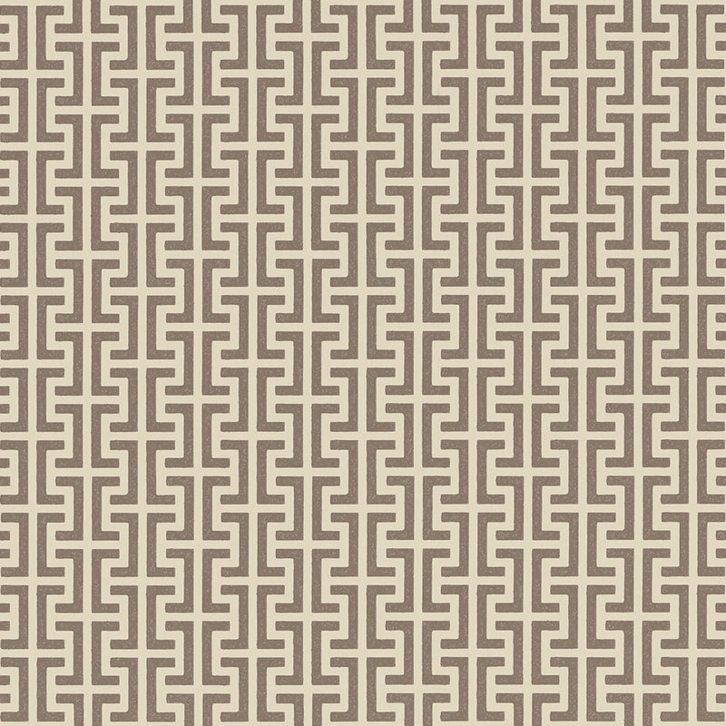 Schumacher TEMPLE BERBER BROWN  | Atlanta Fabrics