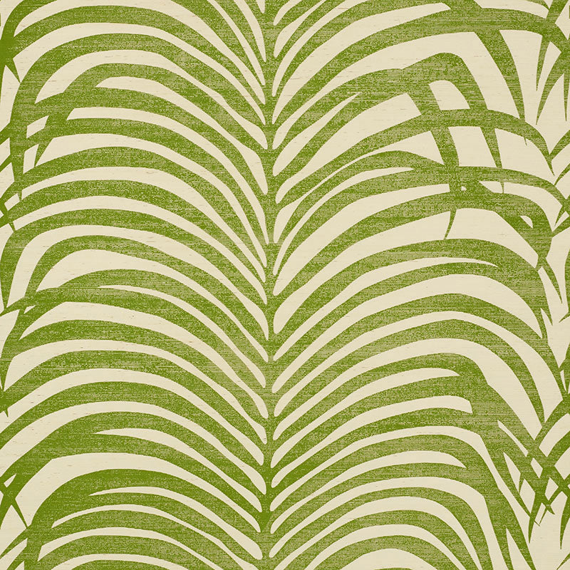 ZEBRA PALM SISAL GREEN
