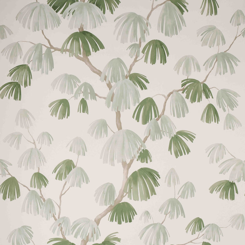 Schumacher WEEPING PINE SAGE  | Atlanta Fabrics