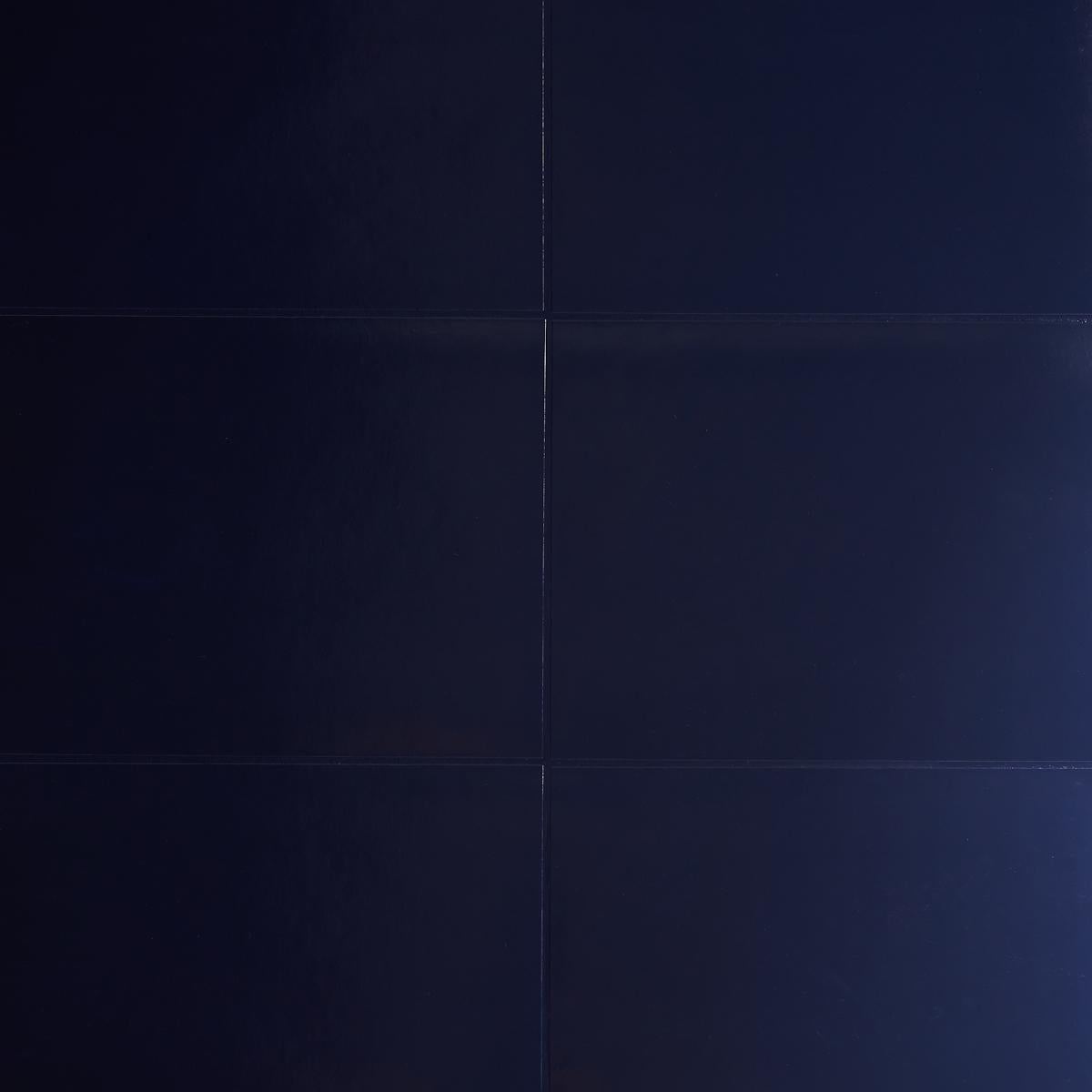 SCHUMACHER GLOSSED VELLUM NAVY WALLCOVERING | Atlanta Fabrics