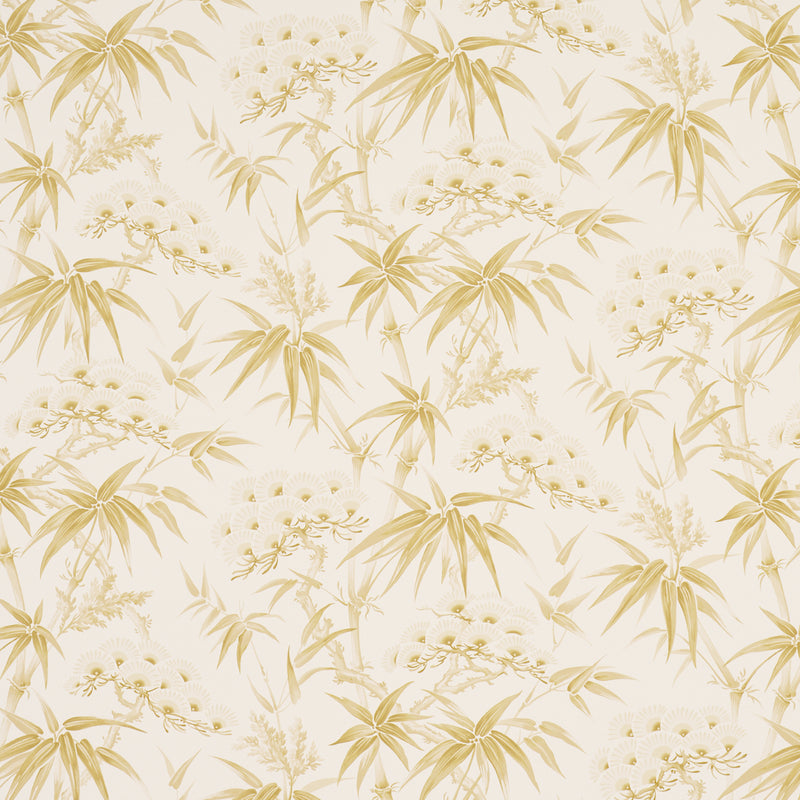 Schumacher Arita Floral Citron  | Atlanta Fabrics