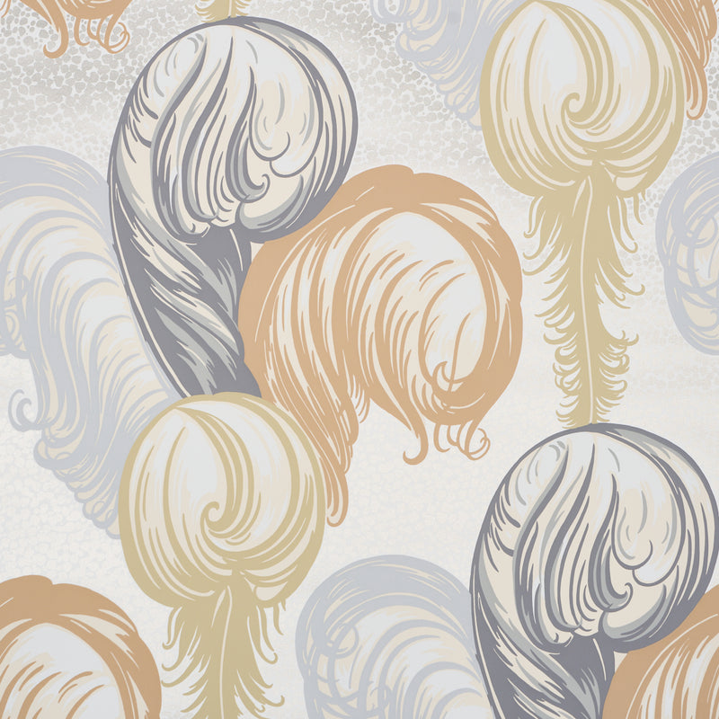 Schumacher PLUMES CHAMPAGNE  | Atlanta Fabrics