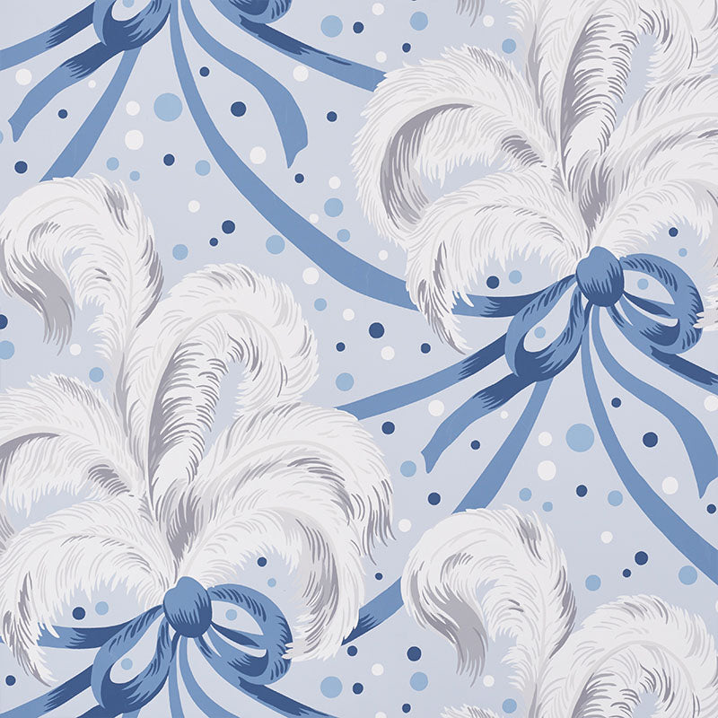 PLUMES ET RUBANS BLUE