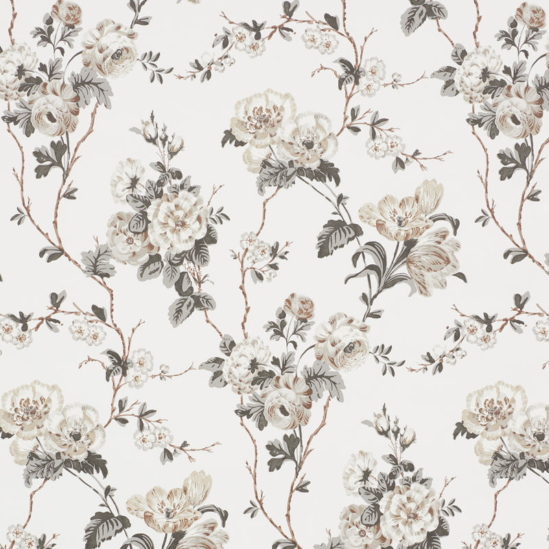 Schumacher BETTY CHARCOAL  | Atlanta Fabrics