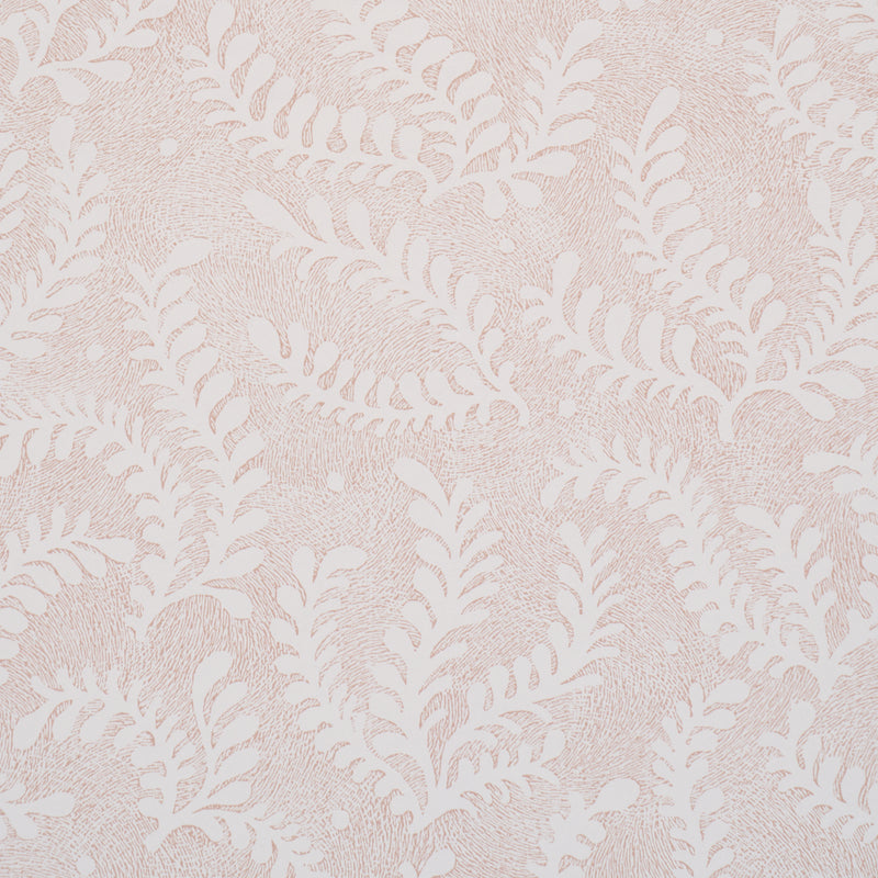 Schumacher Etched Fern Blush  | Atlanta Fabrics