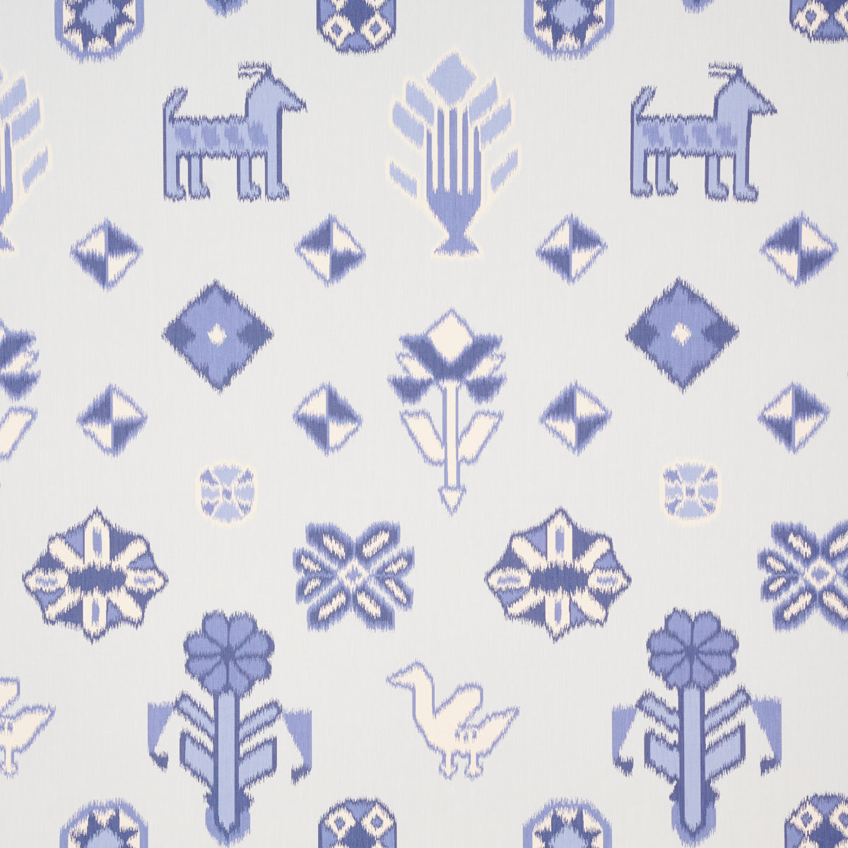 CHUSKA WARP PRINT BLUE