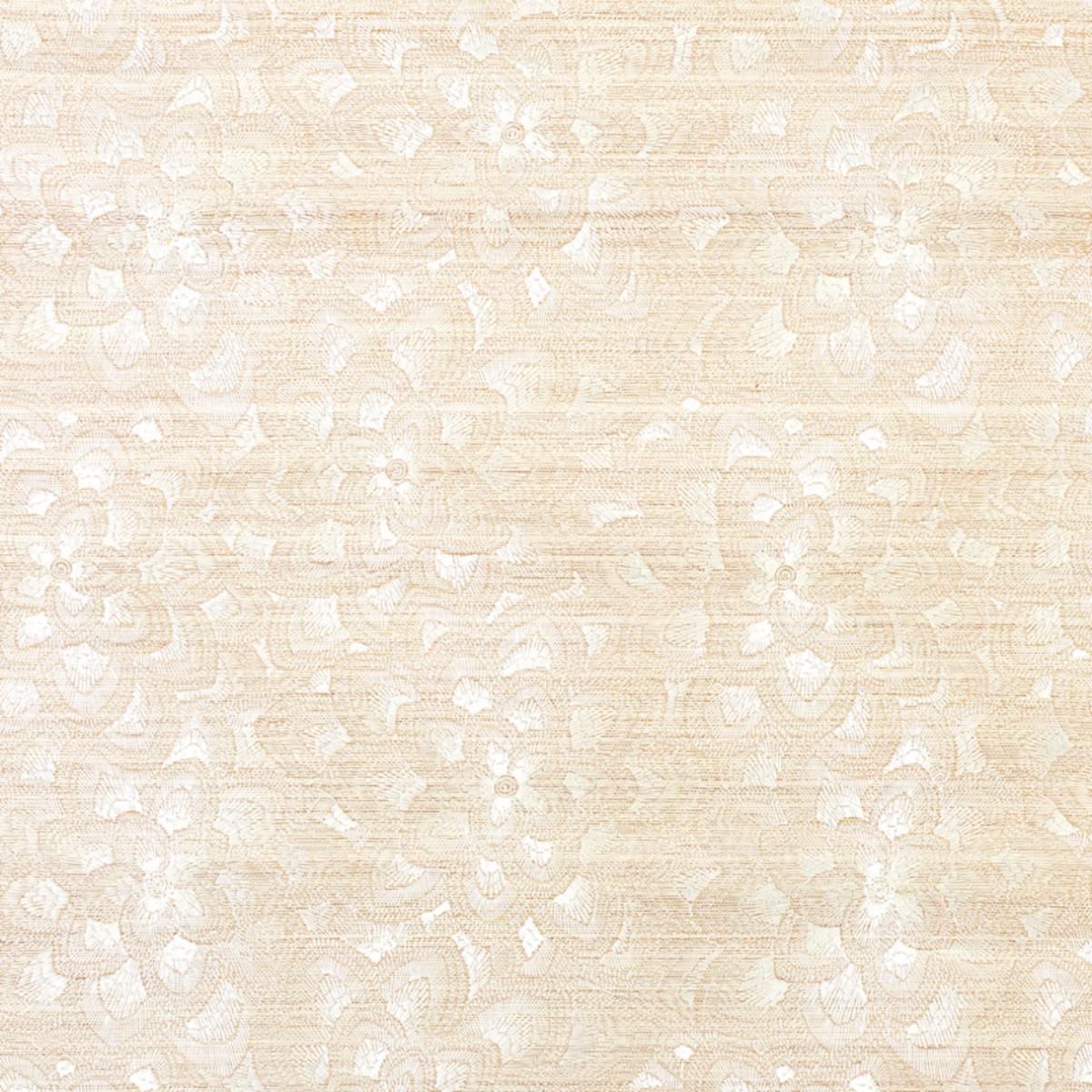 LOTUS EMBROIDERY SISAL IVORY
