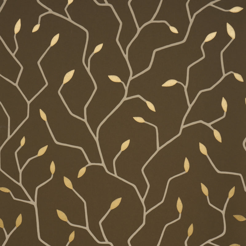 Schumacher Cymbeline Chocolate  | Atlanta Fabrics
