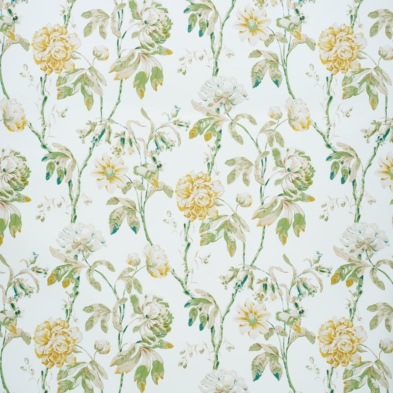 Schumacher Daydream Citron  | Atlanta Fabrics