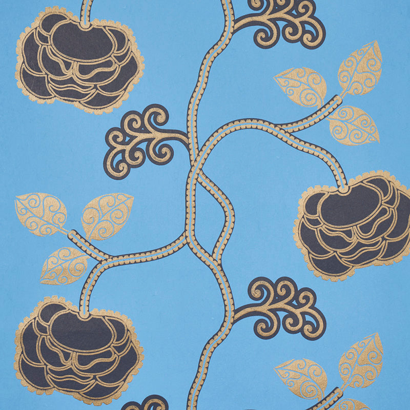 Schumacher QUEEN FRUIT LAPIS  | Atlanta Fabrics