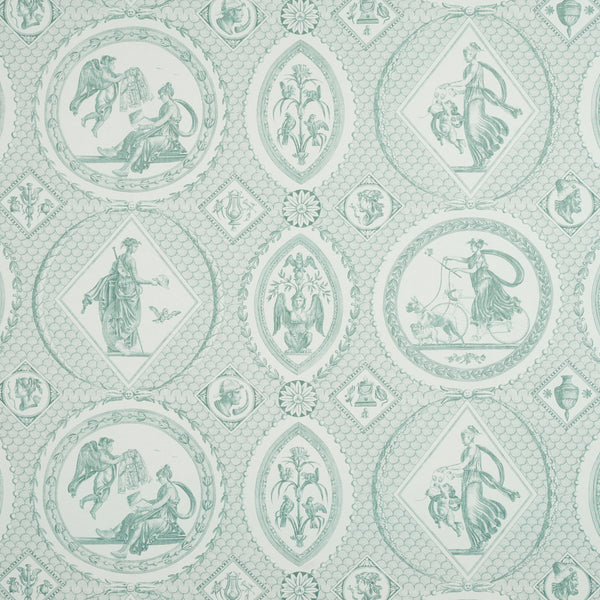 Schumacher LES SCENES CONTEMPORAINES MINERAL  | Atlanta Fabrics