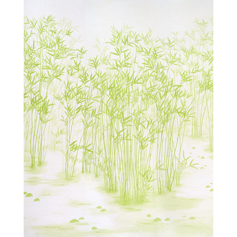 Schumacher KANJI PANEL SET GREEN  | Atlanta Fabrics