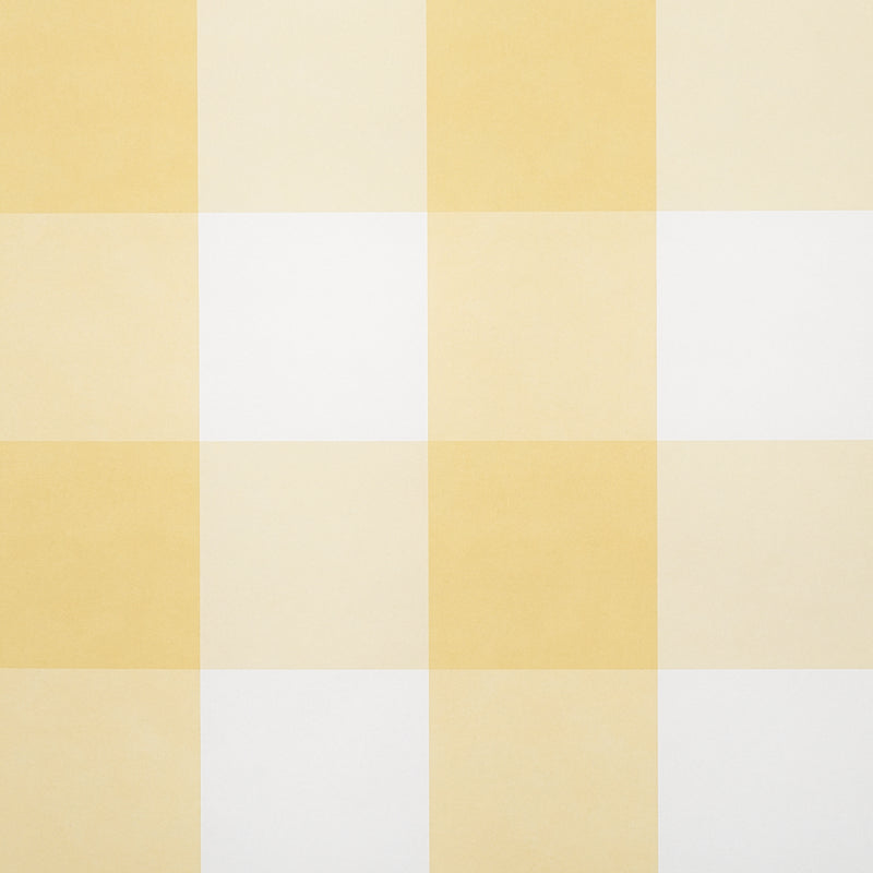 WILLA CHECK LARGE YELLOW