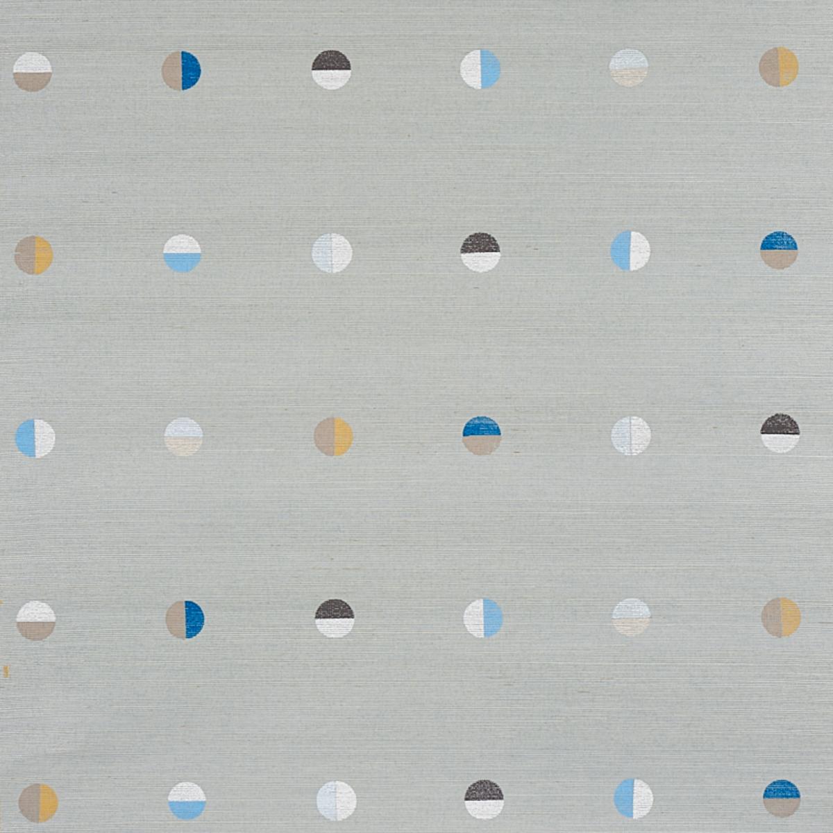 SCHUMACHER JOSHUA TREE HAND PRINTED SISAL MINERAL WALLCOVERING | Atlanta Fabrics