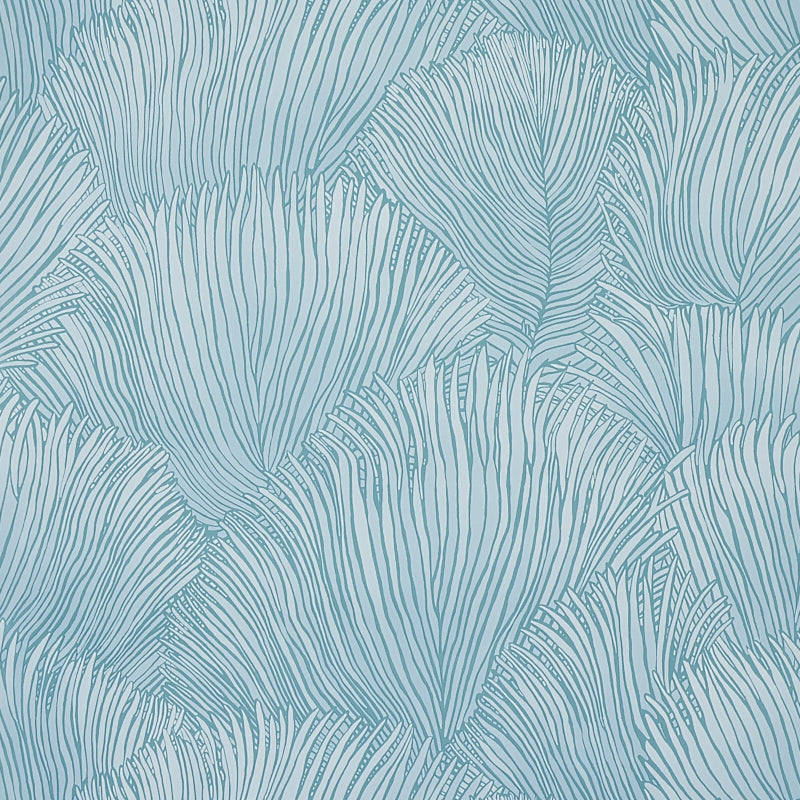 Schumacher FONDALE AQUA  | Atlanta Fabrics