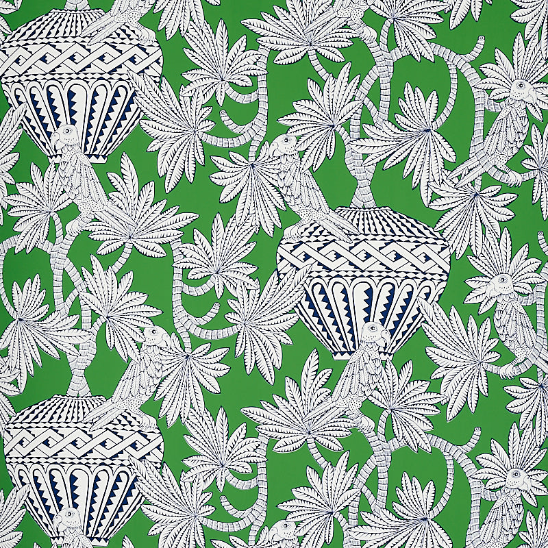 Schumacher SANTAREM GREEN  | Atlanta Fabrics