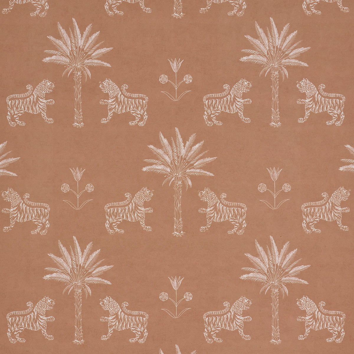 TIGER PALM SILHOUETTE MEDITERRANEAN SPICE