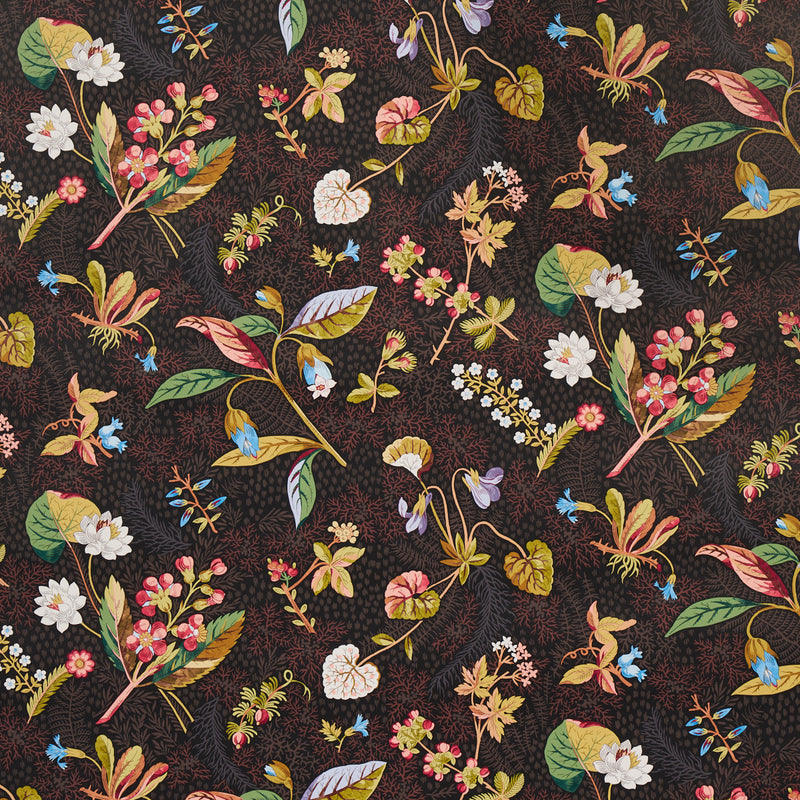 Schumacher BLACKWELL NOIR  | Atlanta Fabrics