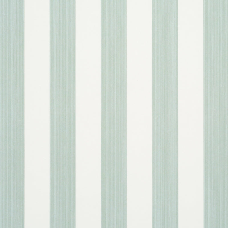 Schumacher EDWIN STRIPE MEDIUM EUCALYPTUS  | Atlanta Fabrics