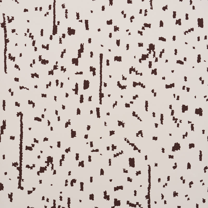 Schumacher Bespotted Brown  | Atlanta Fabrics