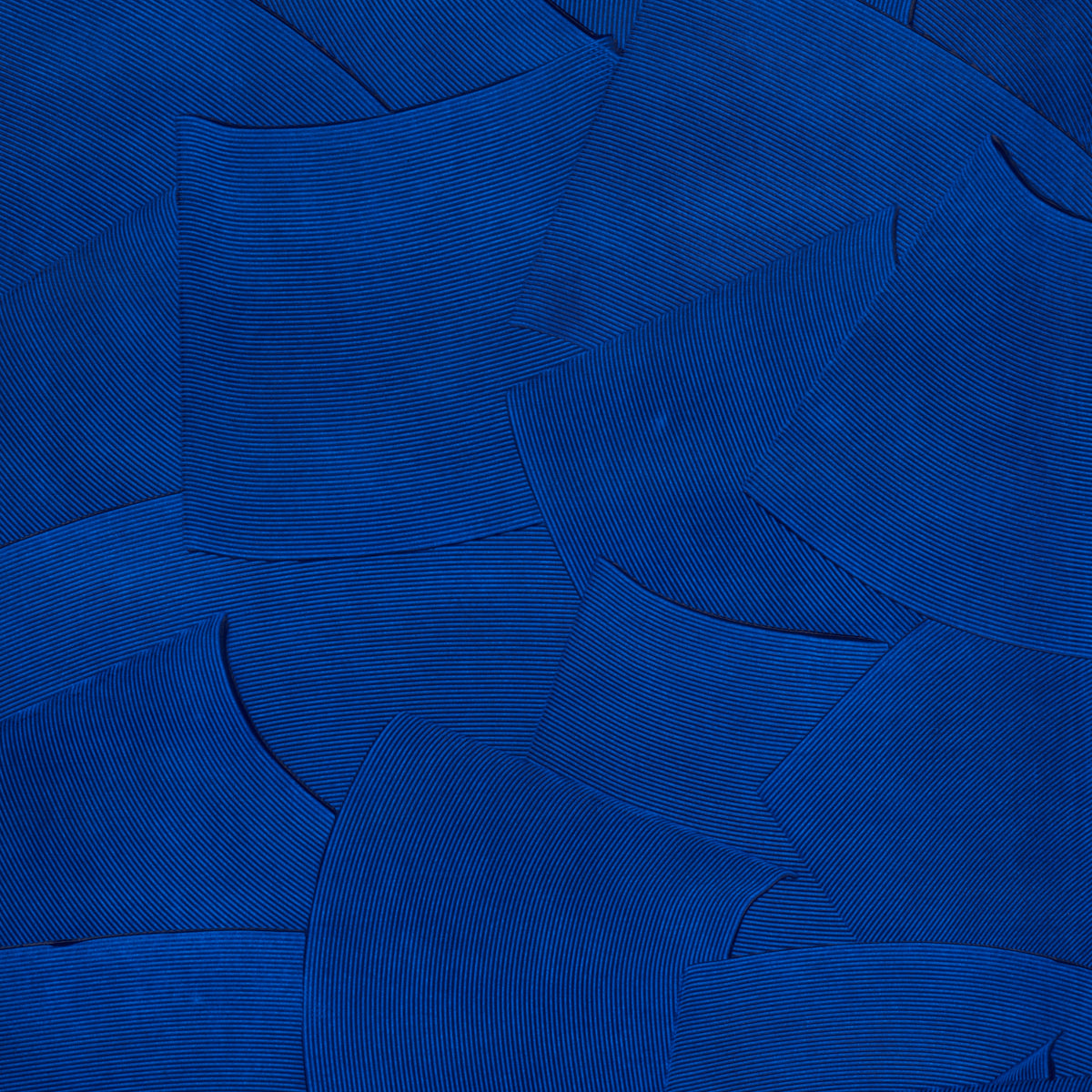 Hand Combed Plaster Yves Blue