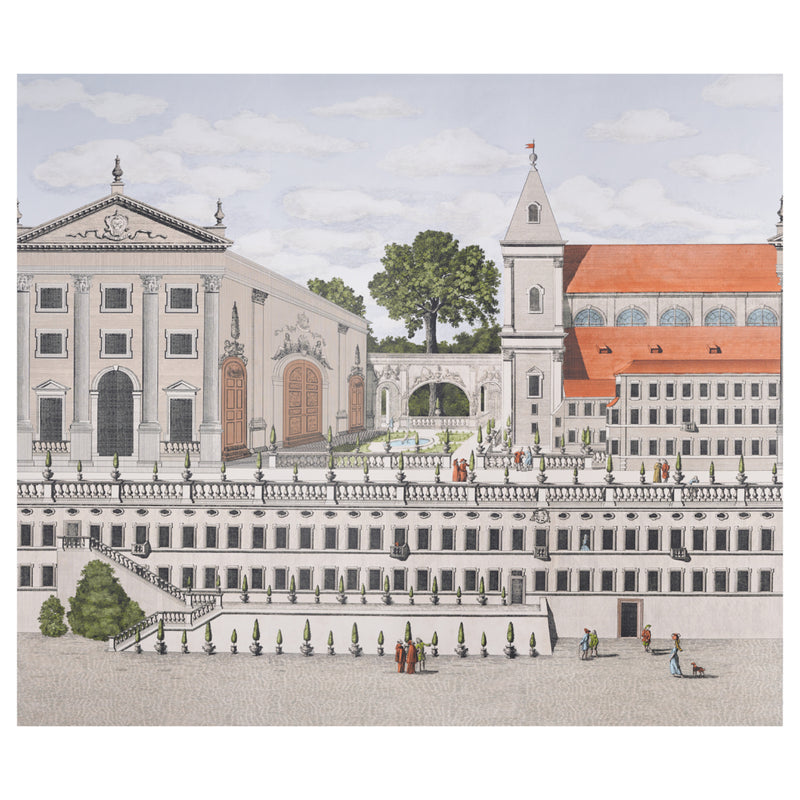 Schumacher PIAZZA FIRENZE PANEL SET DOCUMENT  | Atlanta Fabrics