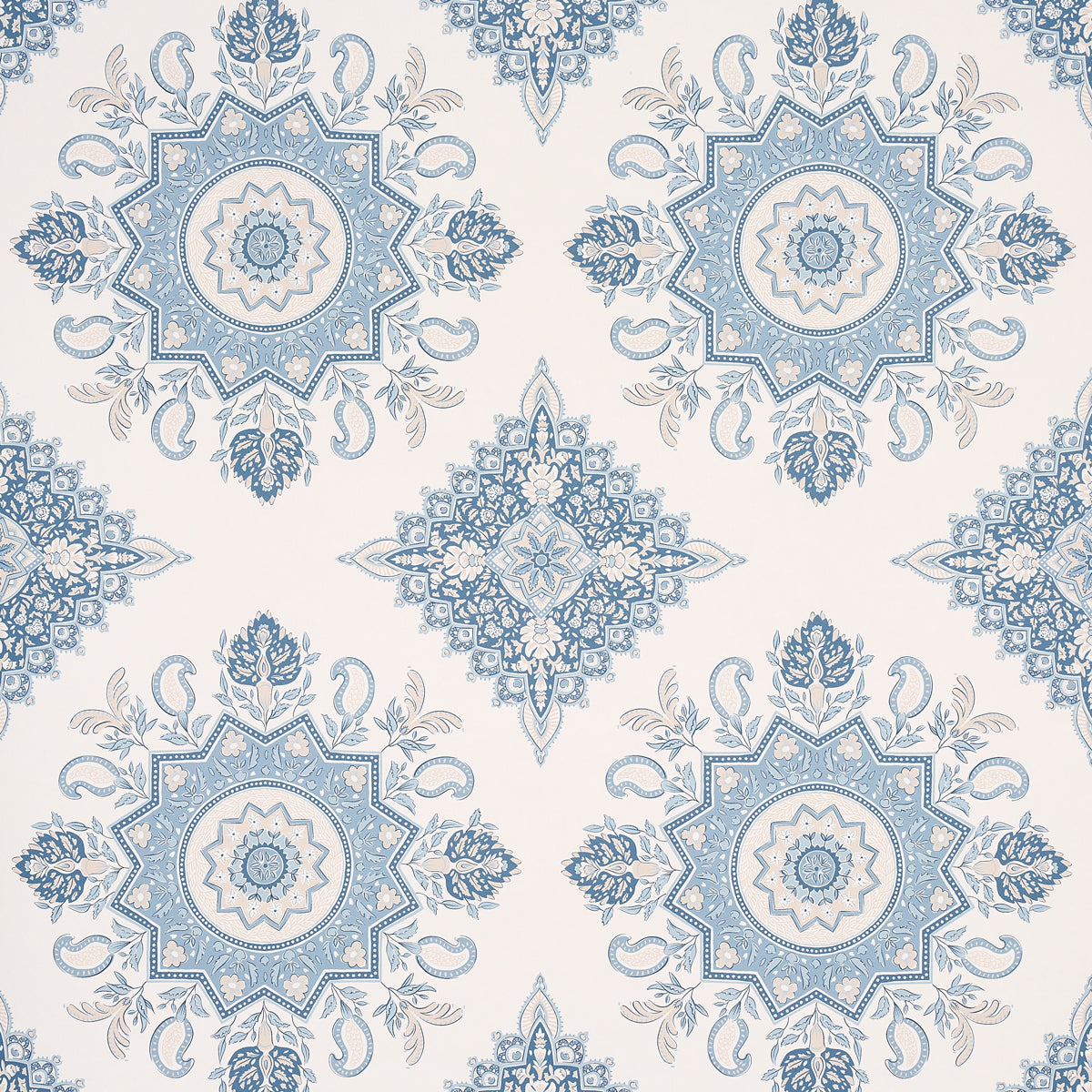MONTECITO MEDALLION CHINA BLUE