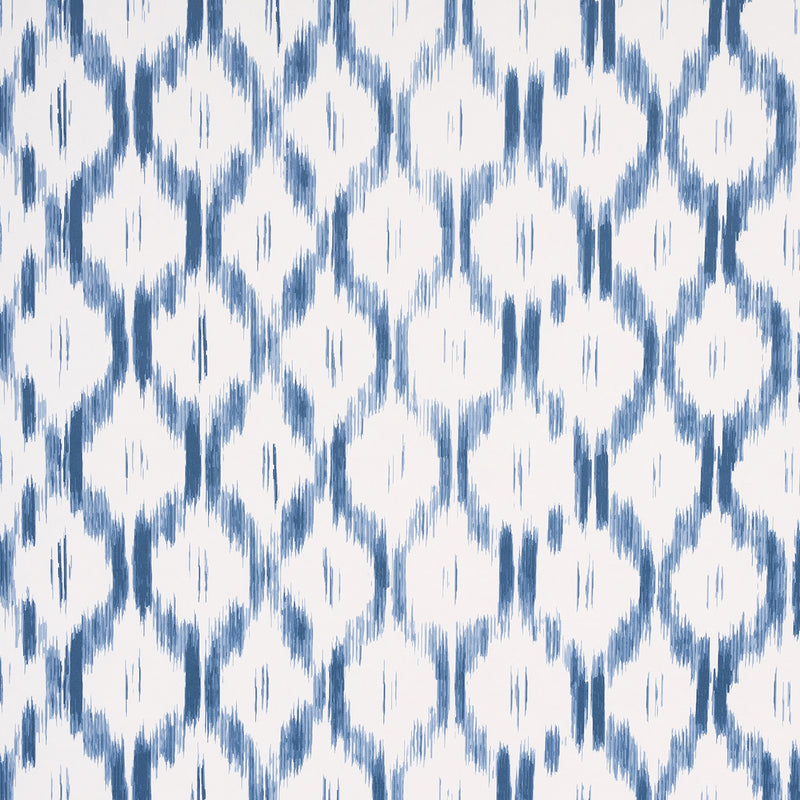 Schumacher SANTA MONICA INDIGO  | Atlanta Fabrics