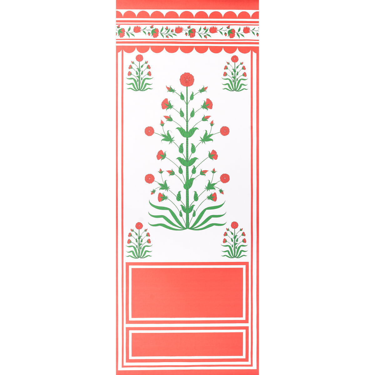 ROYAL POPPY PANEL A RED