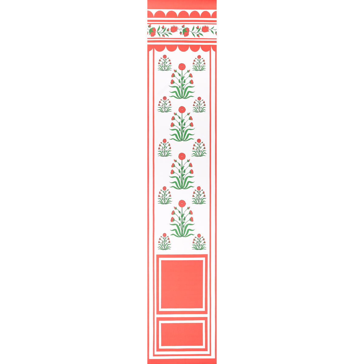 ROYAL POPPY PANEL B RED