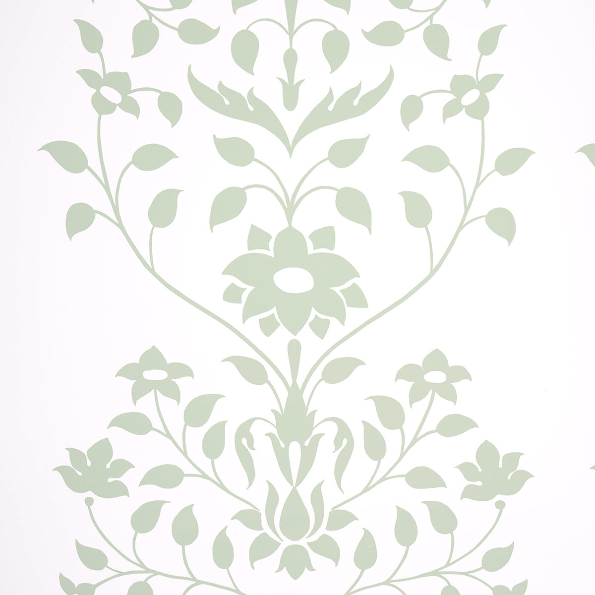 JAIPUR MUGHAL FLOWER GREEN