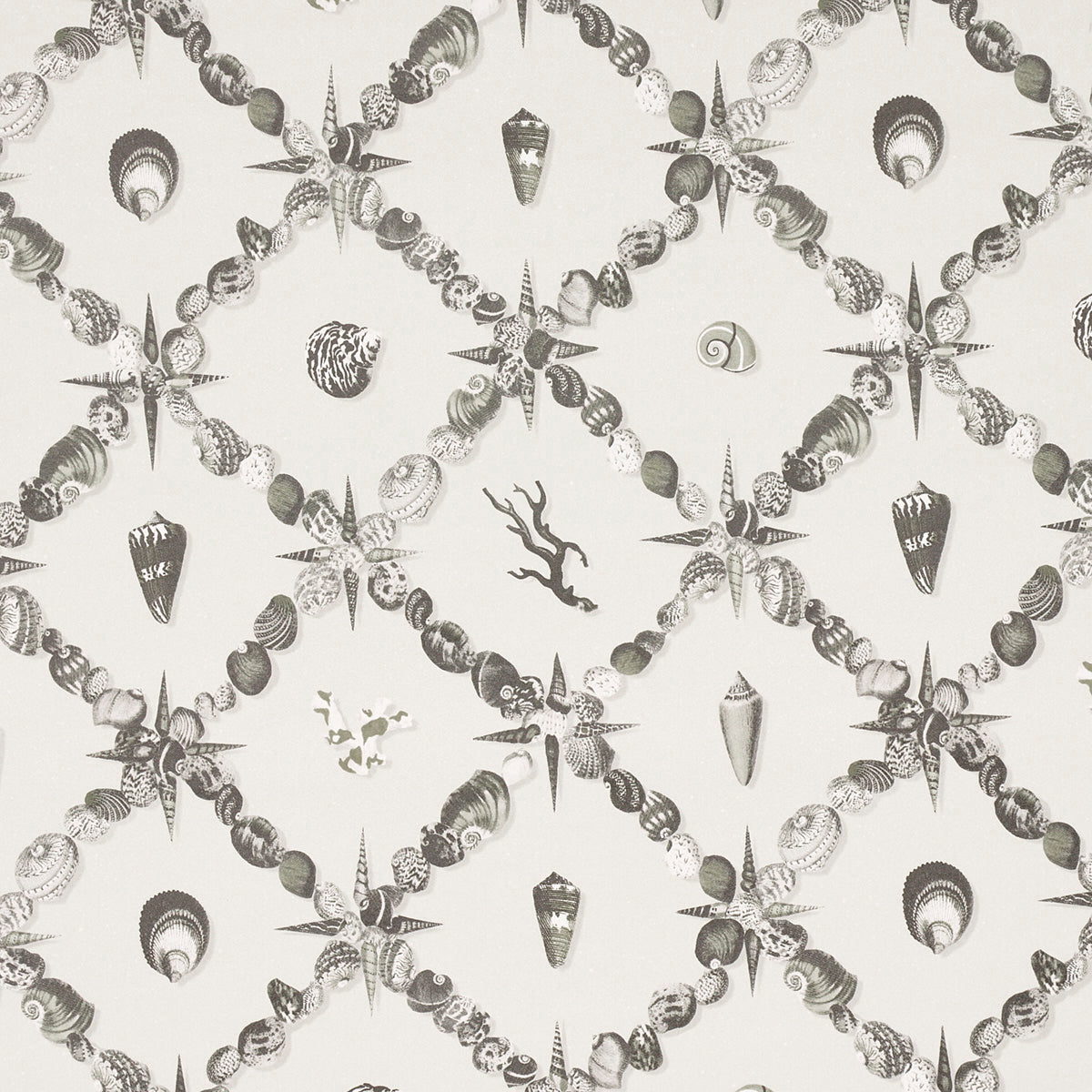GROTTO TREILLAGE GRISAILLE
