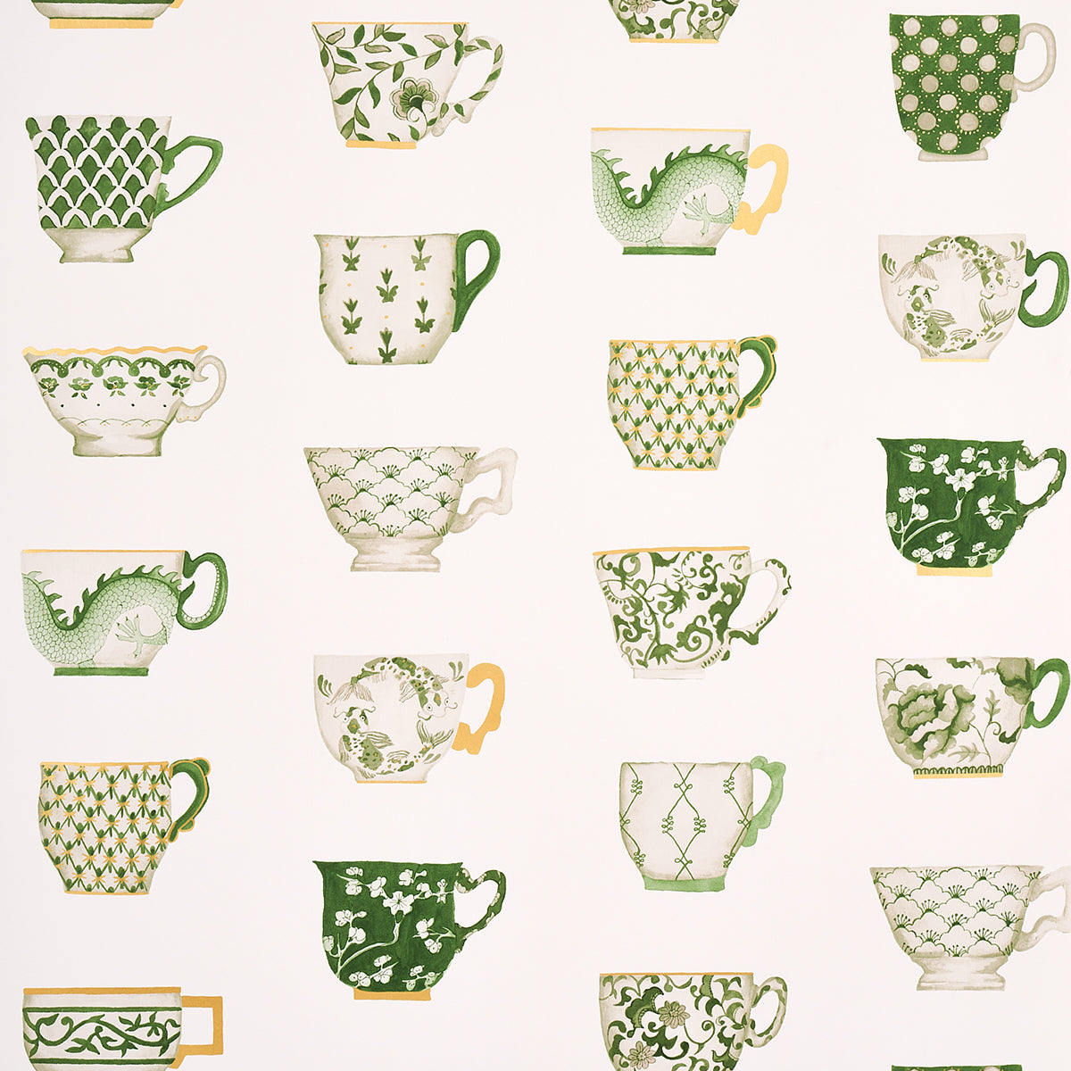 ONIE'S TEACUPS SPRING GREEN