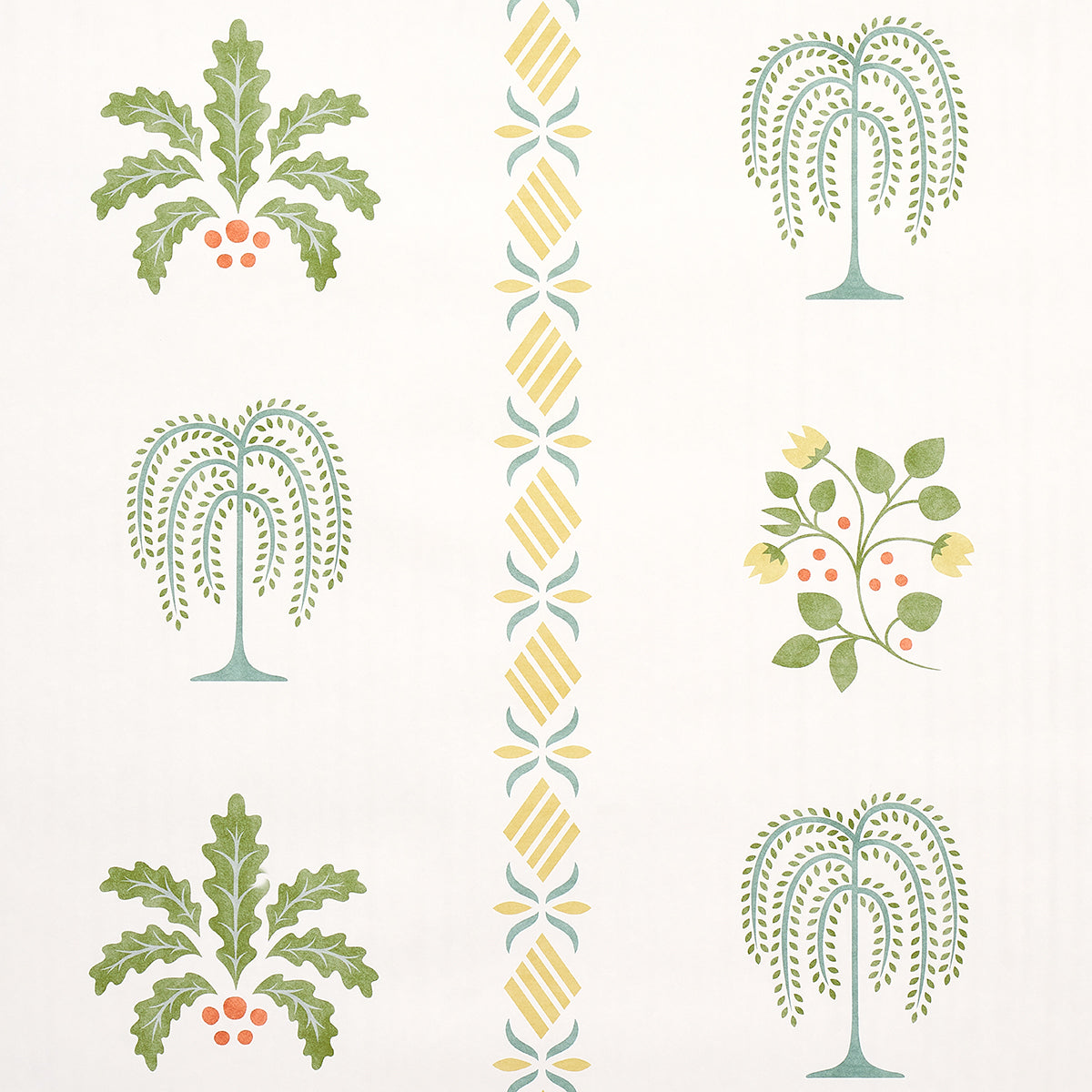 WILLARD HOUSE STENCIL GREEN