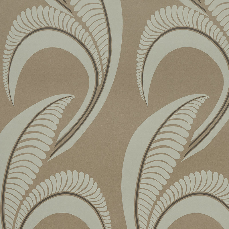Schumacher BANANA LEAF TOBACCO  | Atlanta Fabrics