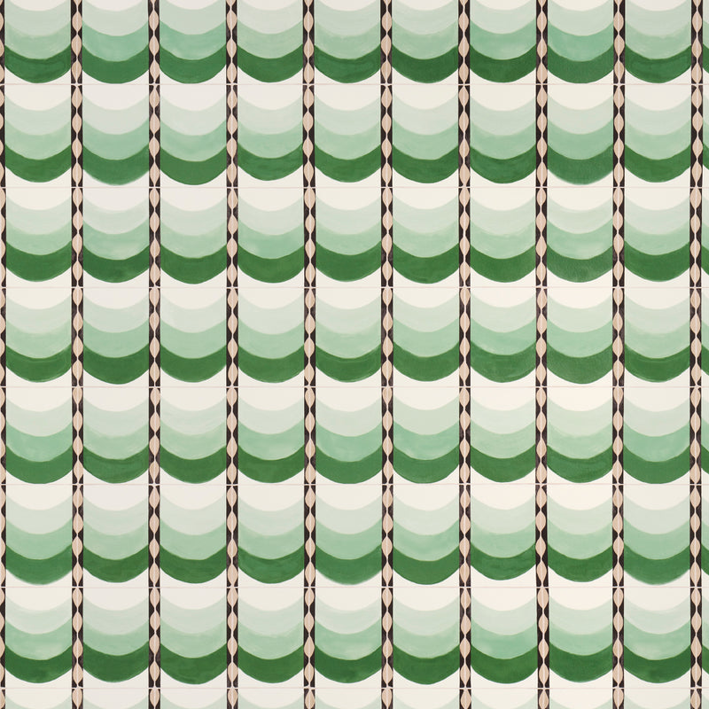 Schumacher SINTRA GREEN  | Atlanta Fabrics