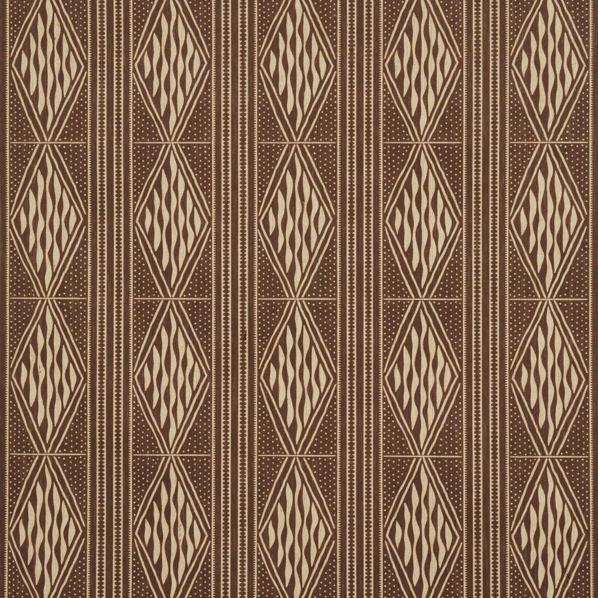 SCHUMACHER CASSAVA TOBACCO WALLCOVERING | Atlanta Fabrics