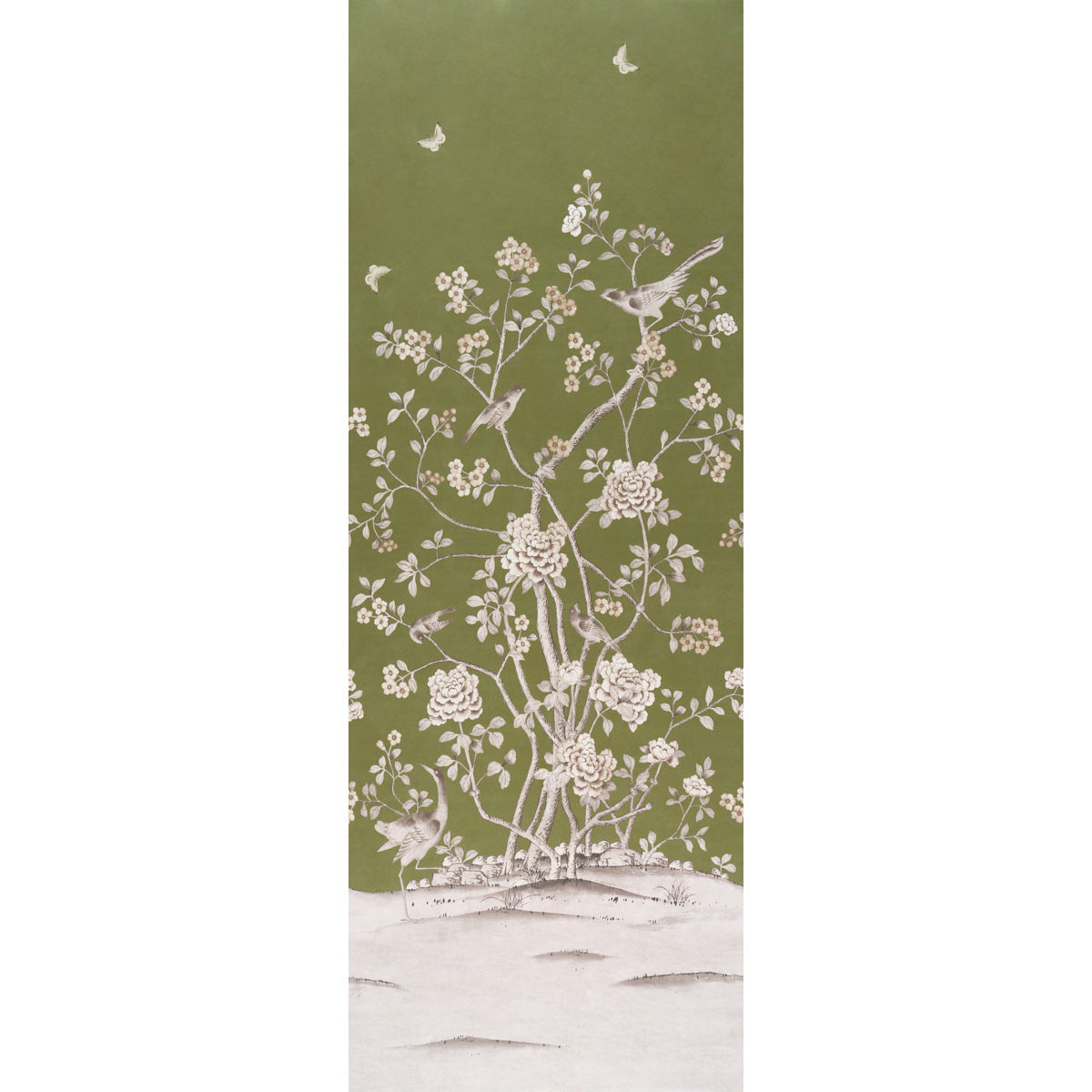 Chinois Palais Panel Olive
