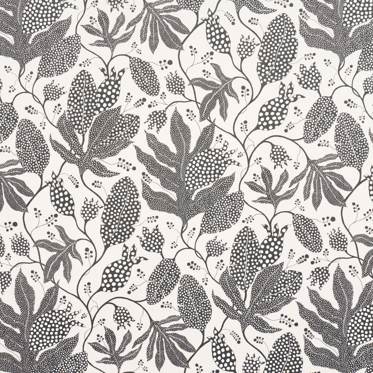 POLKA DOT JUNGLE BLACK & CREAM