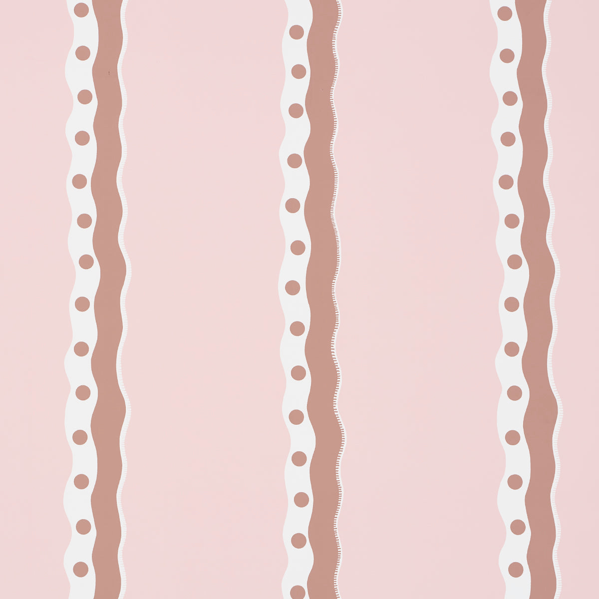 ROUSSEAU STRIPE COCOA & BLUSH