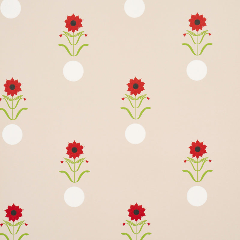 Schumacher FORGET ME DOTS NEUTRAL  | Atlanta Fabrics
