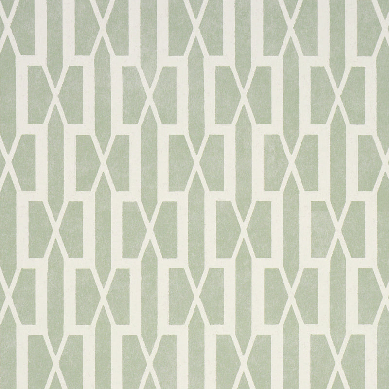 Schumacher BELVEDERE CELADON  | Atlanta Fabrics