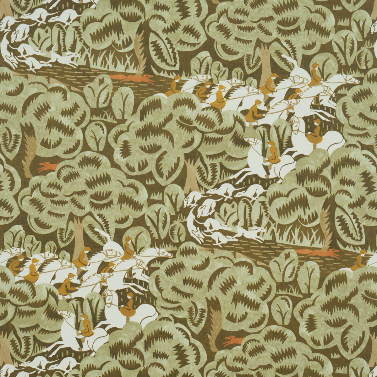 Margaret Schloeman's Fox Chase Sage & Soft Brown