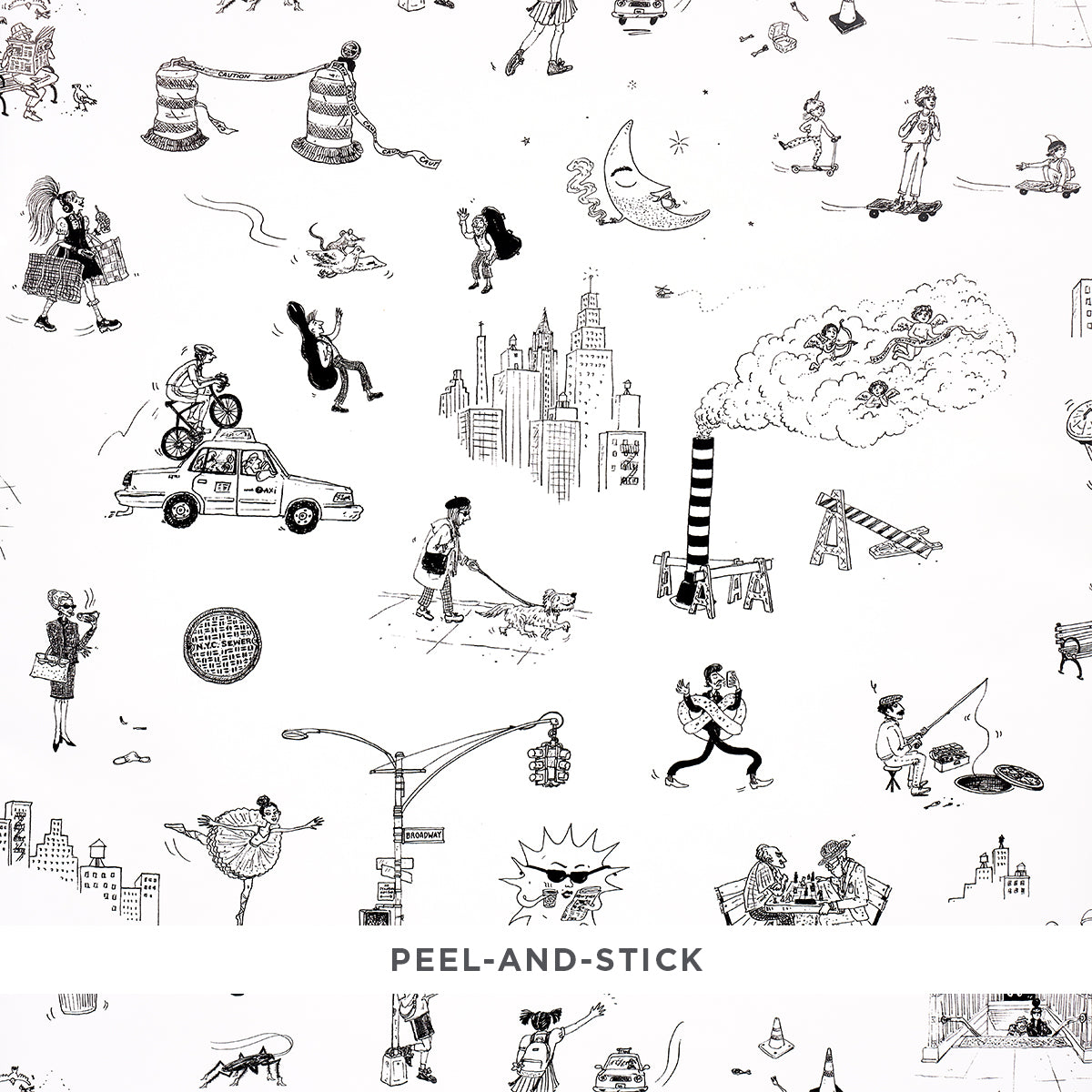 Joana Avillez's Street Scenes Black & White